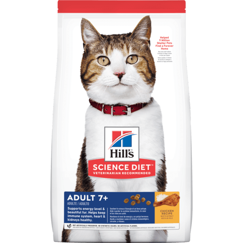 Hill's Science Diet Cat Adult 7 + 1.5kg