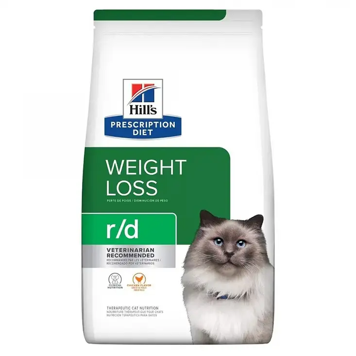 Hill's Prescription Diet r/d Weight Reduction Dry Cat Food 8.5lbs
