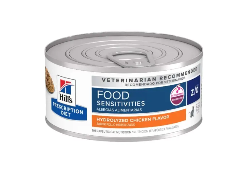 Hill's Prescription Diet z/d ULTRA Skin /Food Sensitivities Cat Canned Food 5.5oz*24