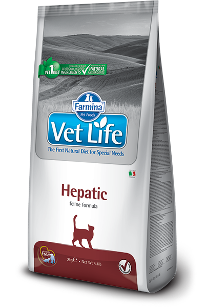 Vet Life HEPATIC 肝臟貓隻處方 貓乾糧 貓糧 (細) 400g