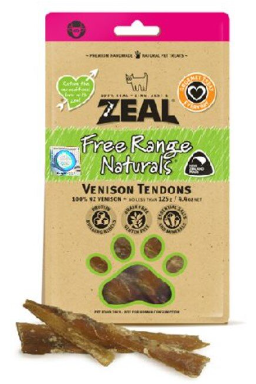 Zeal Venison Tendons 鹿筋 125g  紐西蘭純天然小食