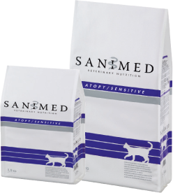 Sanimed Skin/Sensitive Feline 皮膚過敏/敏感貓隻處方 貓乾糧 貓糧 4.5kg