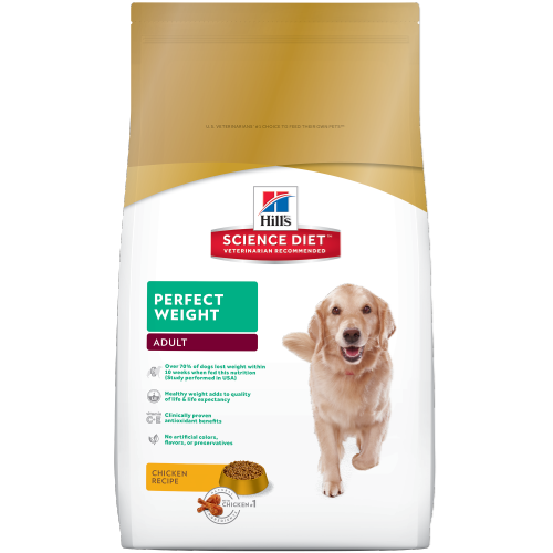 Hill's Science Diet Dog Adult Perfect Weight 4lbs