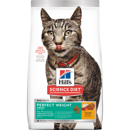 Hill's Cat Perfect Weight 完美體態 成貓乾糧 貓糧 3lbs