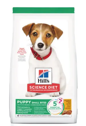 Hill's Science Diet Puppy Small Bites Dry Dog Food 4.5lbs