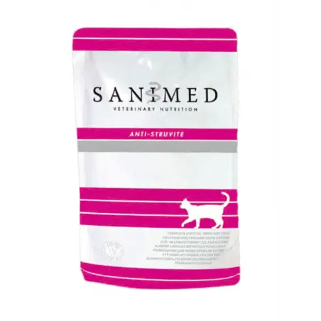 Sanimed Anti-Struvite Feline 抗尿石配方 濕糧 貓用 100g x 12包