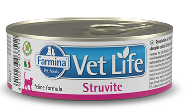 Vet Life Precription Diet STRUVITE Canned Cat Food 85g x 12