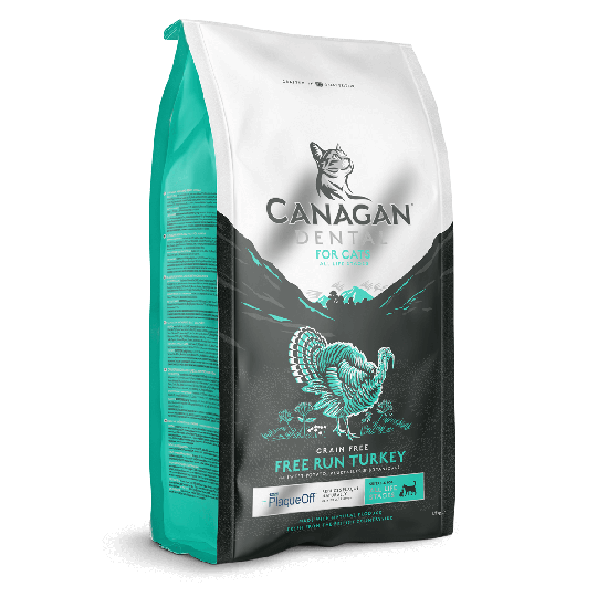 Canagan Turkey Dental with PlaqueOff Grain Free Food For Cats 無穀物火雞健齒配方(全貓糧) 1.5kg