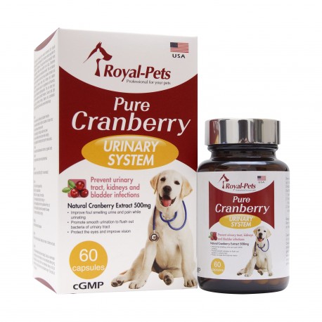 Royal-Pets Pure Cranberry Urinary System (Dog Use) - 60capsules