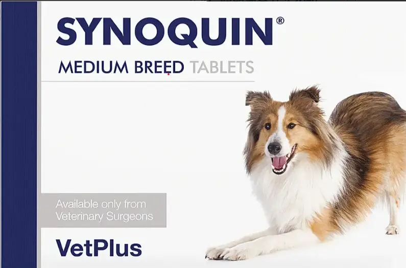 VetPlus Synoquin EFA Medium Breed 10-25kg 120 caps