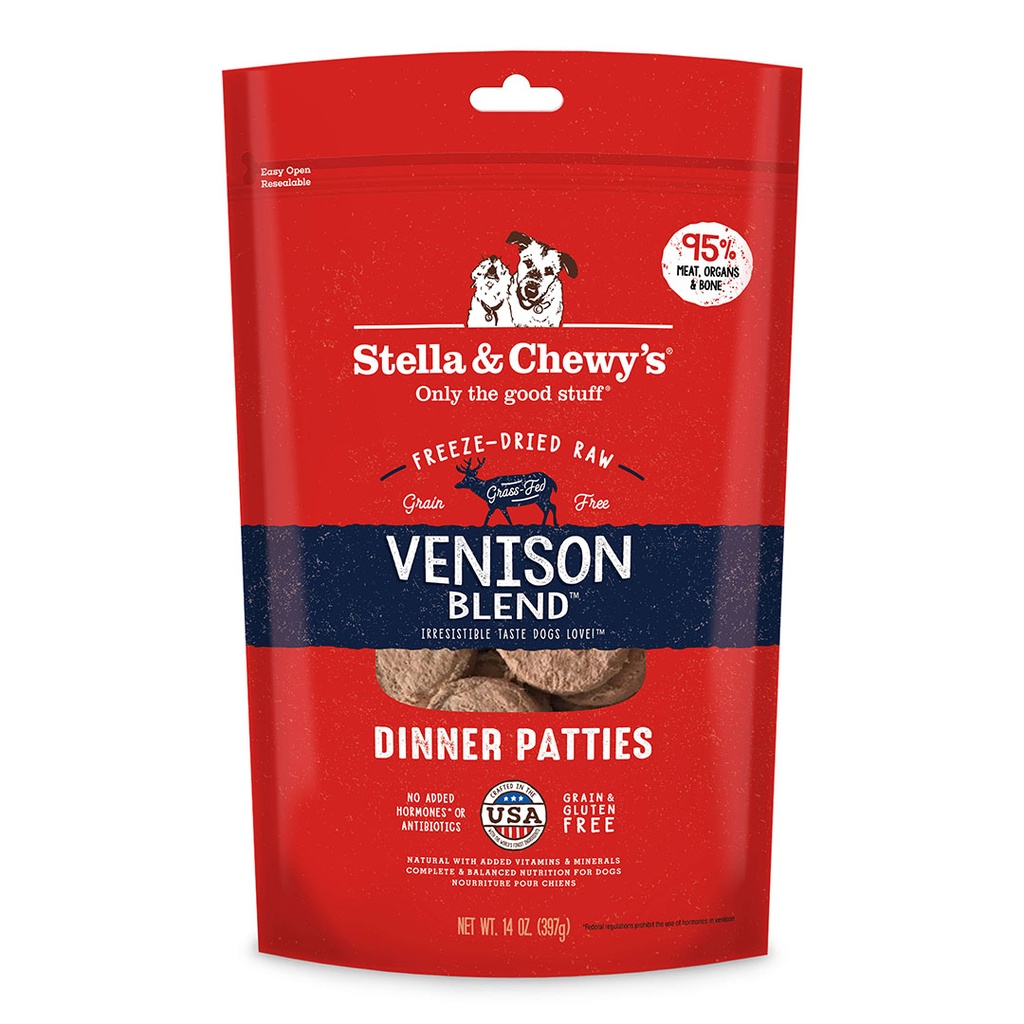 Stella & Chewy's Freeze-Dried Dinner Venison Blend 5.5oz 