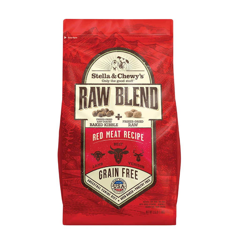 Stella & Chewy's Raw Blend Baked Kibble 10 lbs