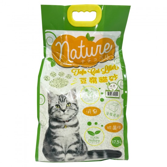 NATURE Tofu Cat Litter (Green Tea) 17.5L