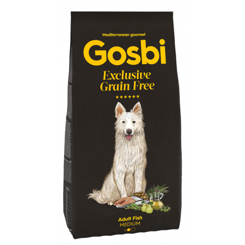 Gobis Exclusive Grain Free Medium Adult Fish Recipe 3kg
