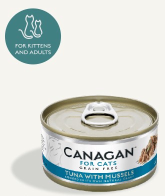 Canagan Cat Tuna with Mussels 75g