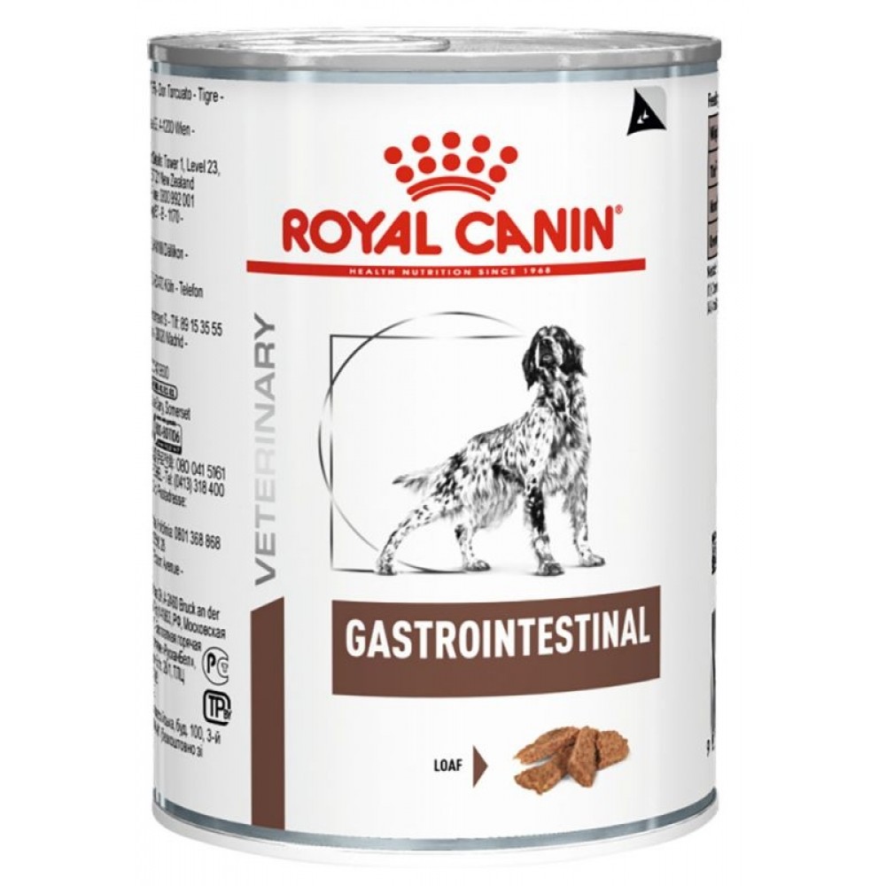 Royal Canin GASTROINTESTINAL腸胃 處方狗罐頭 (肉塊) 狗糧 400g x 12
