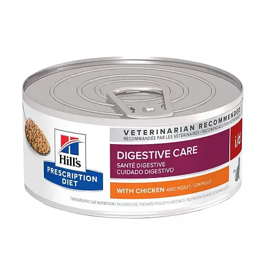 Hill's Prescription Diet i/d Digestive Care with Chicken Cat Can 5.5oz*24