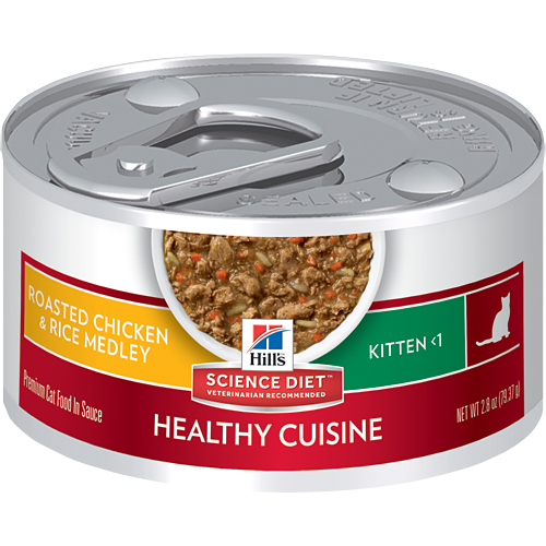 Hill's Science Diet Kitten Healthy Cuisine 2.8oz*24 Cans