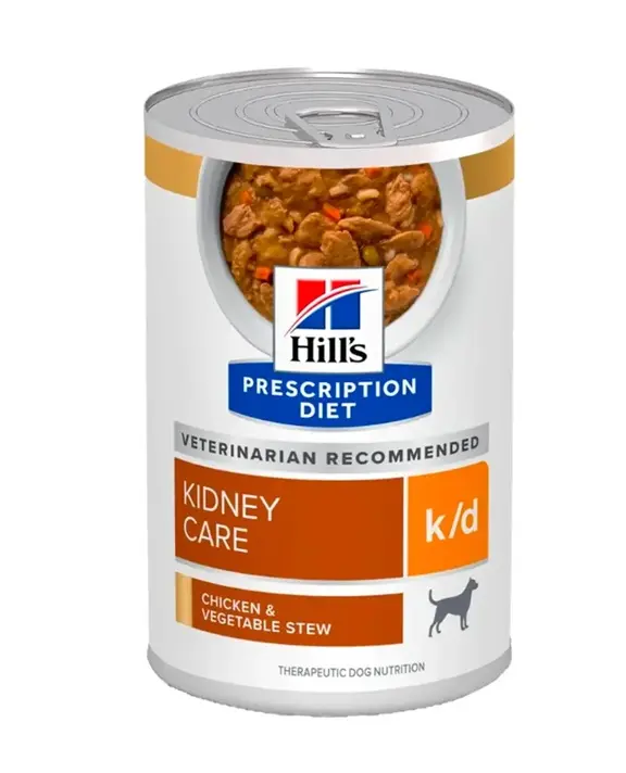 Hill's Precription Diet Dog k/d Kidney Care (Chicken & Vegetable) Canned Dog Food 12.5oz*12罐