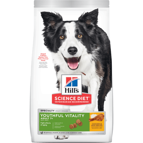 Hill's Dog Adult 7+ Senior Vitality Original Bites 21.5lb