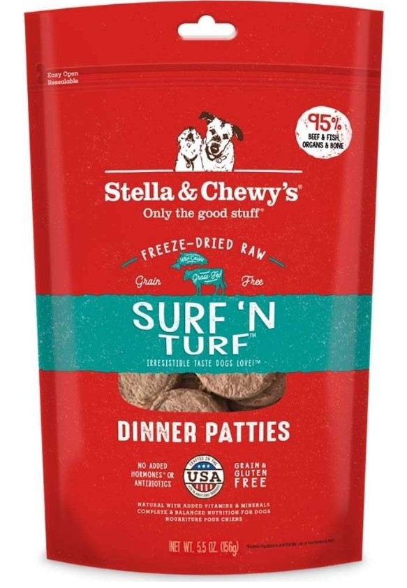 Stella & Chewy's Surf&Turf Dinner 5.5oz