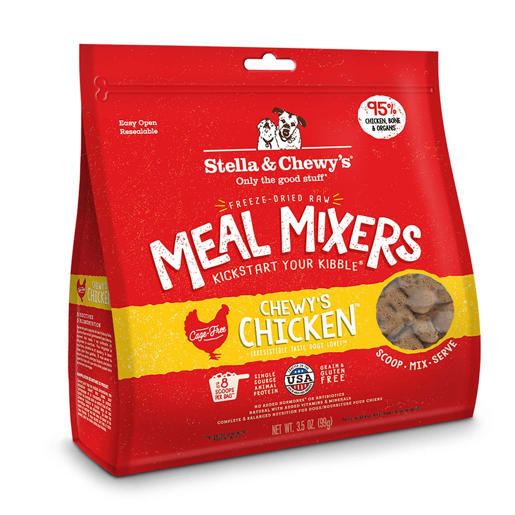 Stella & Chewy's 狗乾糧伴侶 Chicken Meal Mixers籠外鳳凰(雞肉配方)3.5oz