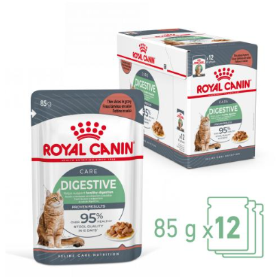 Royal Canin Digestive Care (Gravy) 腸胃敏感加護肉貓貓湯包85g*12包