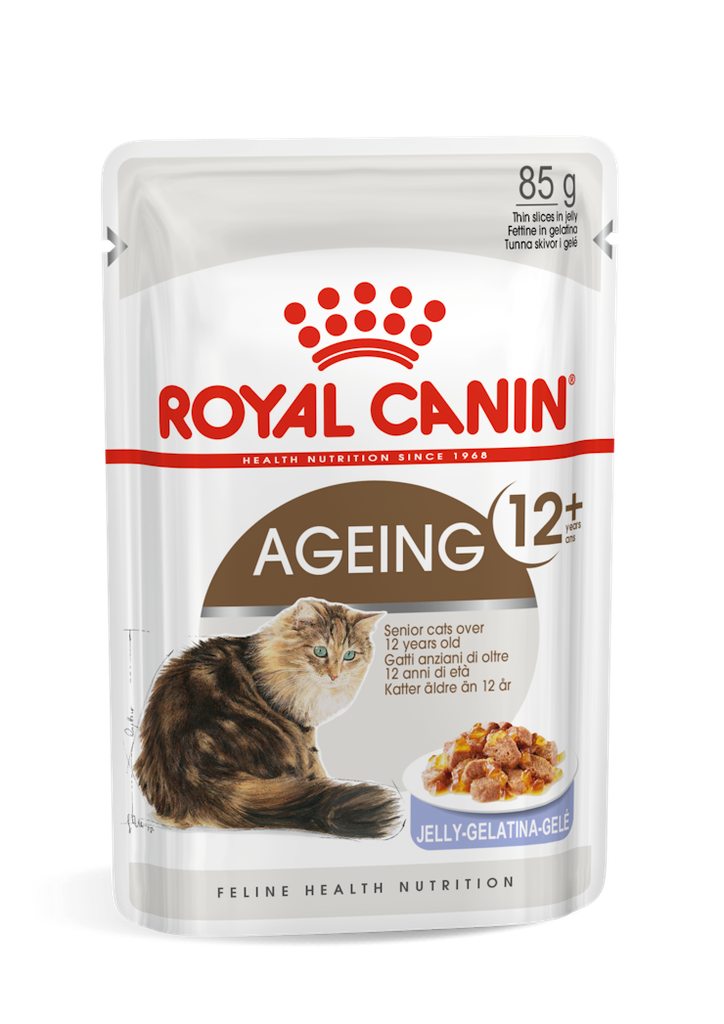 Royal Canin Cat Ageing 12+ (Gravy) 老年貓12+營養主食濕糧（肉汁）85克x12