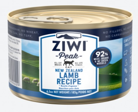 Ziwi Peak 鮮肉貓貓罐頭 羊肉配方 185g