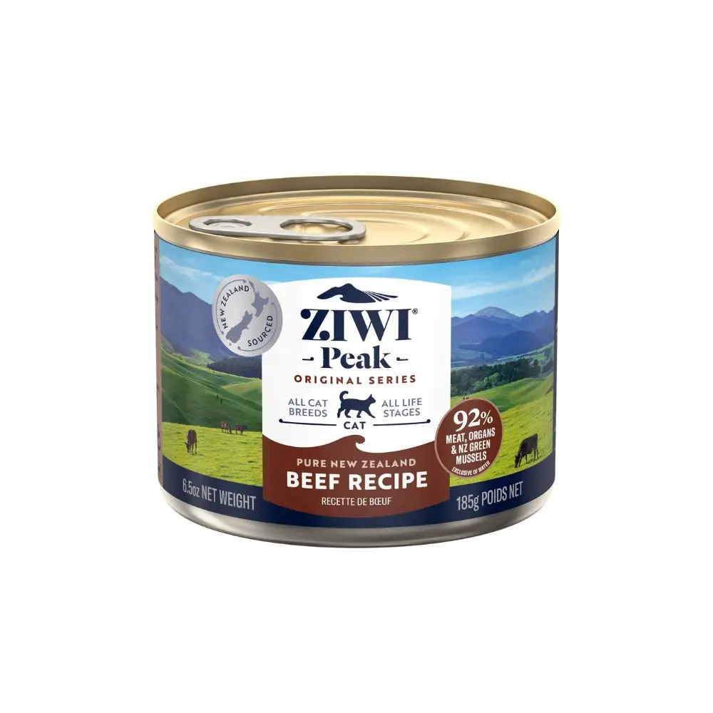 ZIWI Peak 鮮肉牛肉配方 貓貓罐頭 185g