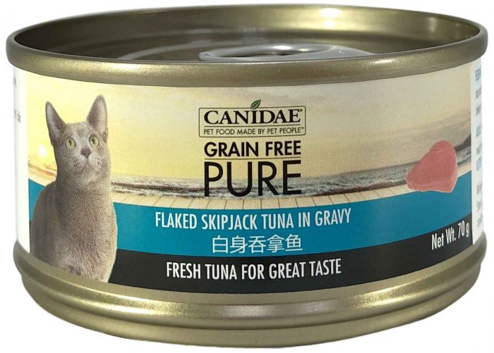CANIDAE® PURE - 白身吞拿魚主食貓罐頭 (70g)