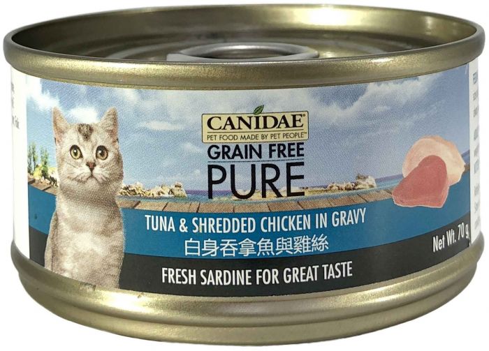 CANIDAE® PURE - Tuna & Shredded Chicken in Gravy (70g)