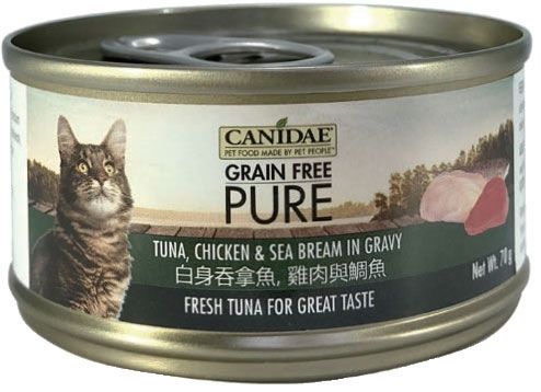 CANIDAE® PURE -  Tuna & Chicken & Sea Bream in Gravy (70g)