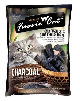 Fussie Cat Activated Charcoal Litter 5L