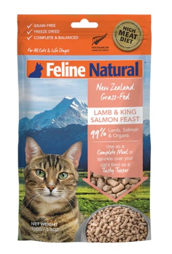 Feline Natural  Lamb & Salmon Feast 羊肉三文魚盛宴凍乾貓糧 320g