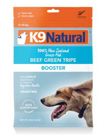 K9 Beef Green Tripe Booster   250g