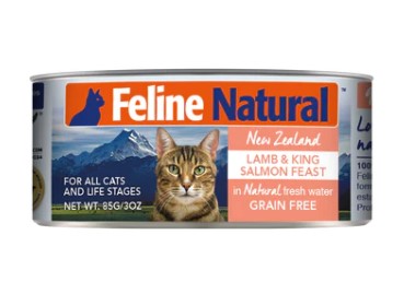 Feline Natural Lamb & Salmon Feast 85g