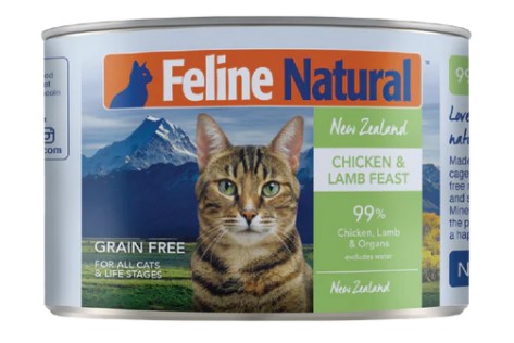 Feline Natural Chicken & Lamb FEAST 85g