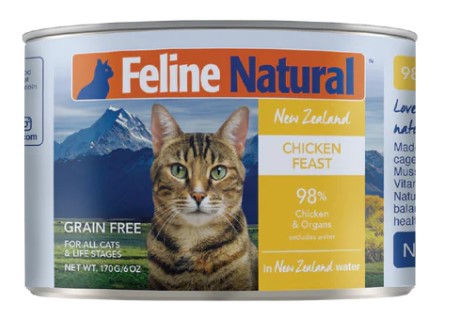 Feline Natural Chicken Feast 170g
