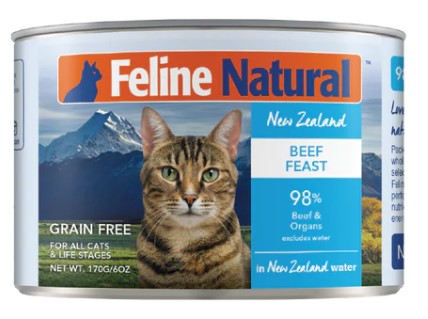 Feline Natural Beef 牛肉盛宴 貓罐頭 170g