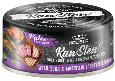 Absolute Holistic - RawStew Cat Wild Duck & Tuna & Mountain Lobster Wet Food 80g