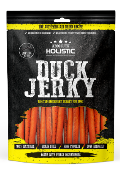 Absolute Holistic - Air Dried Duck Loin Stick 150g