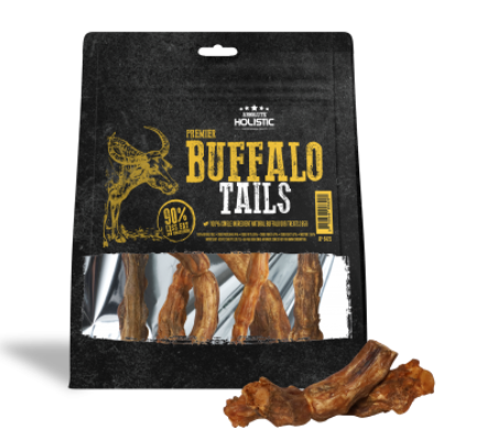 Absolute Holistic - Premier Buffalo Tails Treats for Dog 5pc