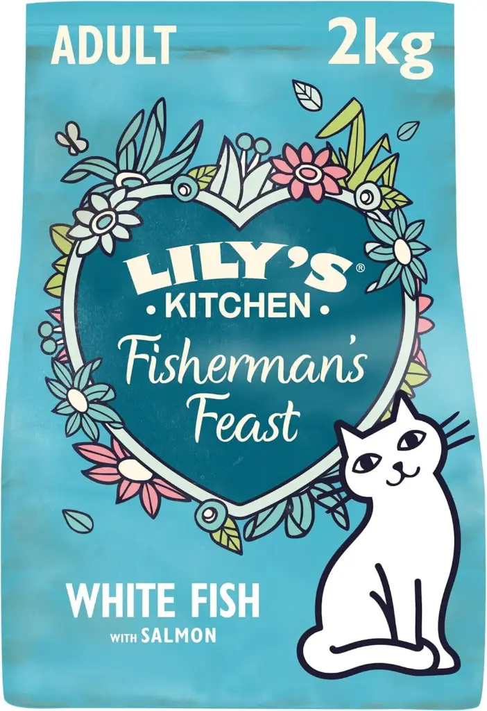 Lily's Kitchen - Free White Fish & Salmon Dry Cat Food 2kg