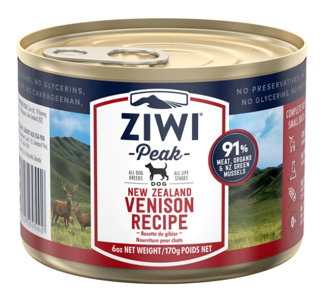 Ziwipeak - Wet Venison Recipe for Dogs 170g