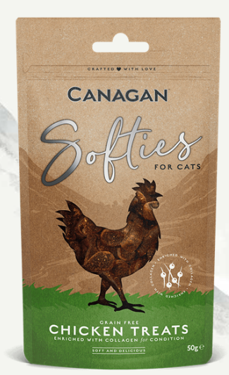 CANAGAN - Softies Chicken Treats for Kittens & Adults 50g
