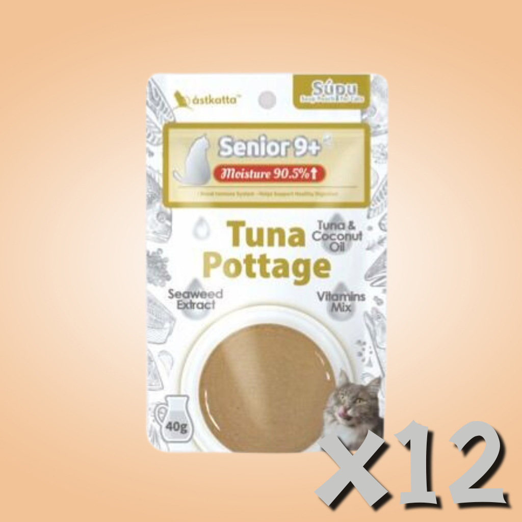 ASTKATTA Senior 9+ Tuna Pottage  40gx12