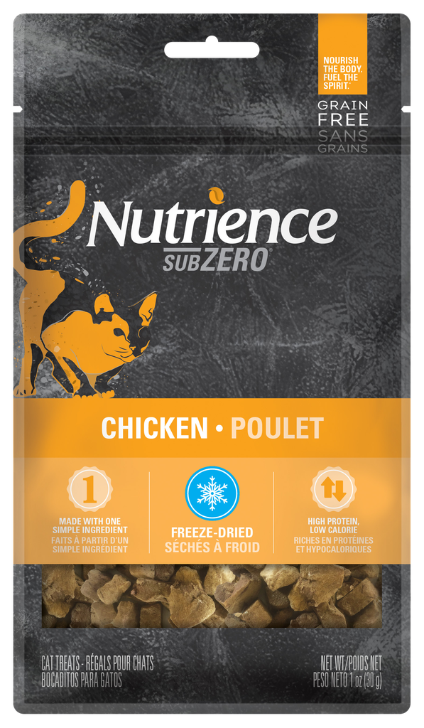 Nutrience - 凍乾貓用小食 鮮雞肉配方 30g