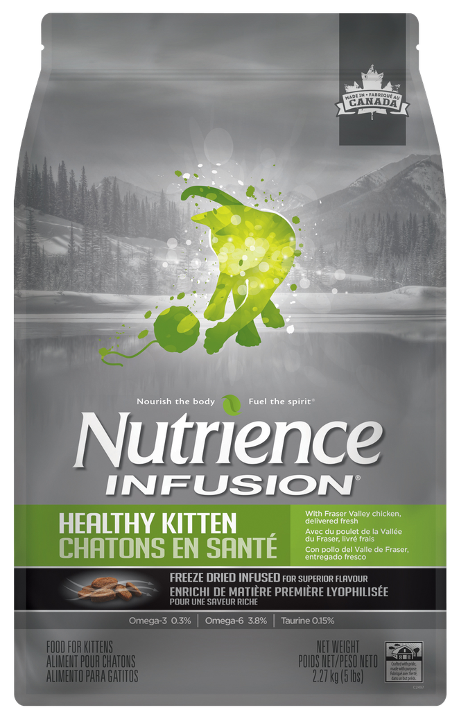 Nutrience - Infusion 凍乾外層鮮雞肉 幼貓配方 5lb