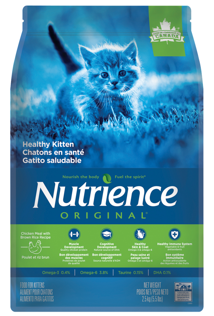  Nutrience - Original Chicken Meal with Brown Rice Recipe For Kitten 2.5kg